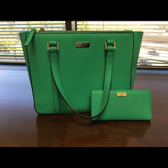 Kate Spade♠️handbag and matching wallet - Picture 1 of 4