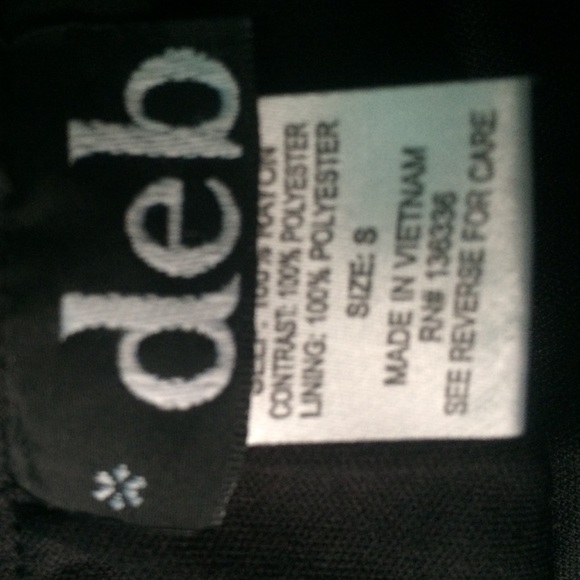 Debs high low dress with lace top - Picture 3 of 3