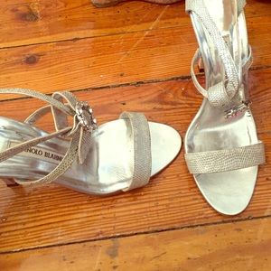 Manolo Blahnik heels.