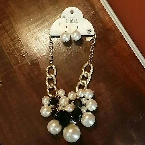 SALE! NEW! Lucia Necklace and Earrings