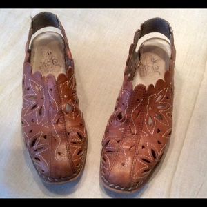 Rieker comfort laser cut shoe