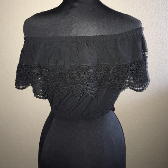 Strapless shirt