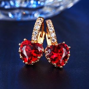Gold Plated Drop Earrings
