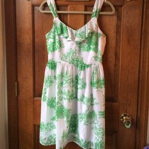 Lilly Pulitzer Peggy Dress in Spring Fever Toile