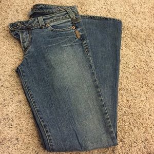 Silver Jeans flare low rise 30