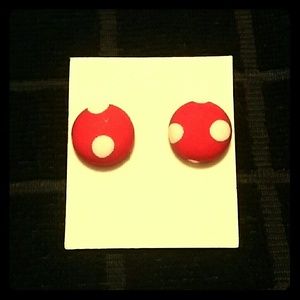 Red & white polka dots