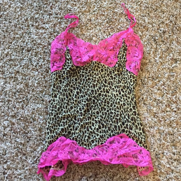 Rampage leopard cami