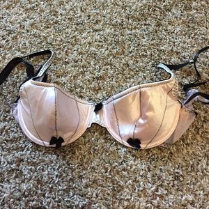 Pink & Black 36C bra