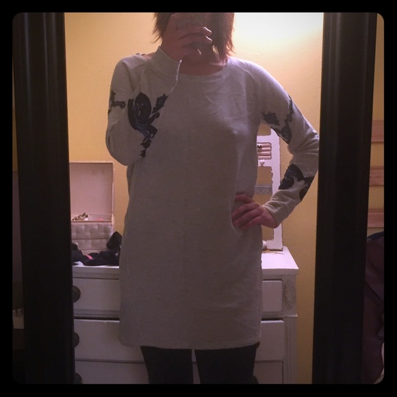 Zara sweater dress