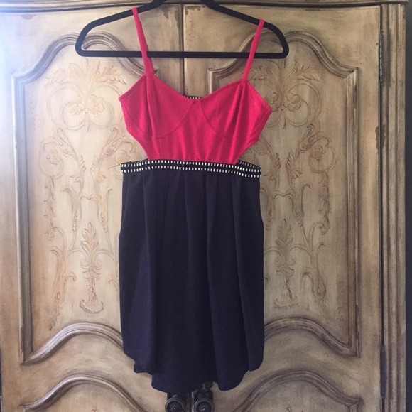 Silence & Noise Cut Out Bustier Dress