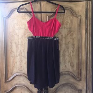 Silence & Noise Cut Out Bustier Dress