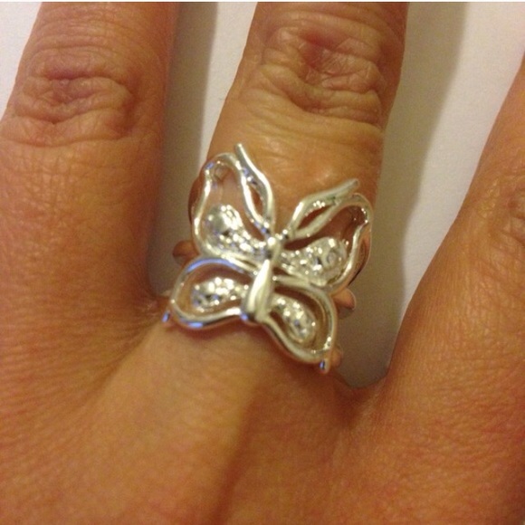 Sterling Silver Butterfly Ring Boutique