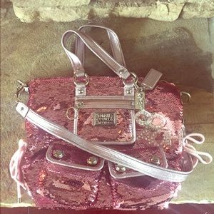 👛🎀Coach Sequin Purse 🎀👛