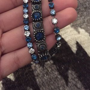 Blue Bracelets Set