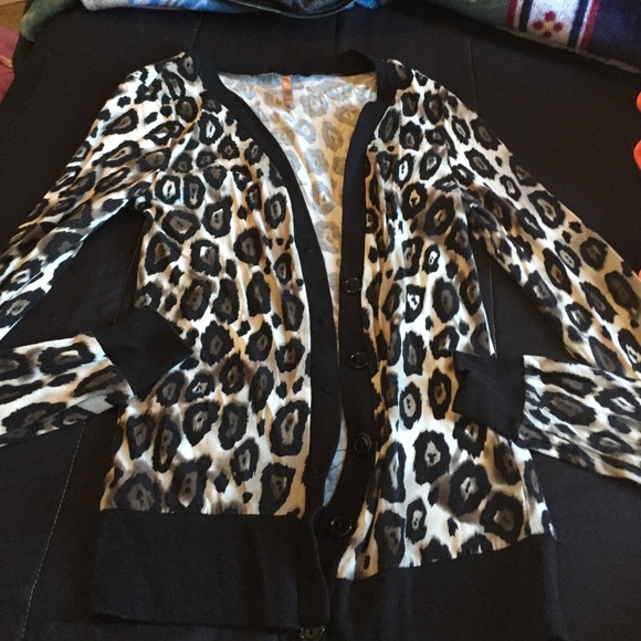 Cheetah cardigan