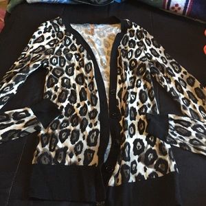 Cheetah cardigan
