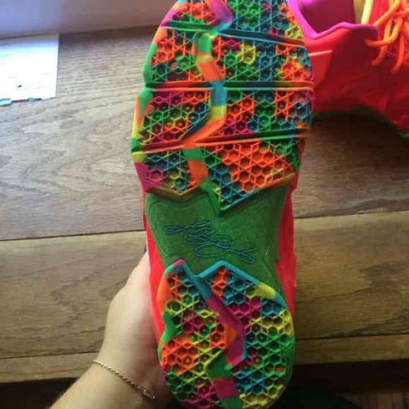 Fruity pebble lebron 11's - Picture 3 of 3