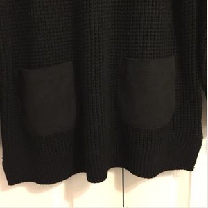 Long black sweater from banana republic