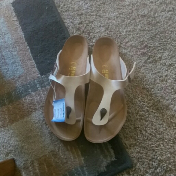 Birkenstock and American Eagle Sandles