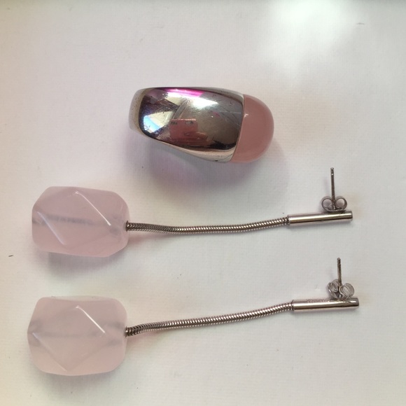 💢Pianegonda sterling silver ring and earrings set💢 - Picture 2 of 2