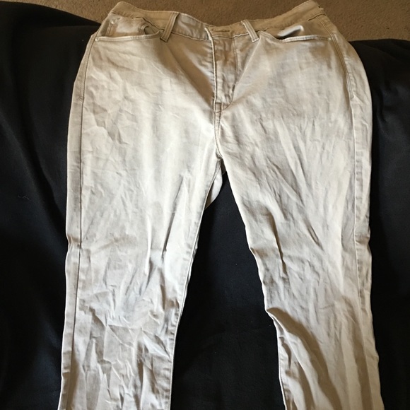 Levi's brand skinny khakis