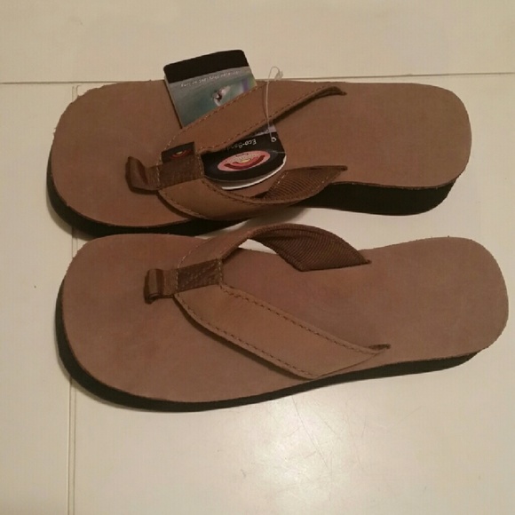 Rainbow flip flops,  brand new with tsgs