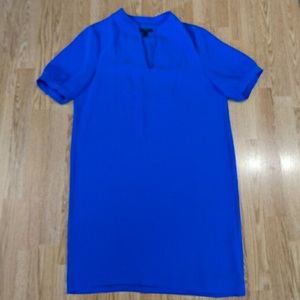 SOLD ON EBAY - J Crew blue shift dress size 10