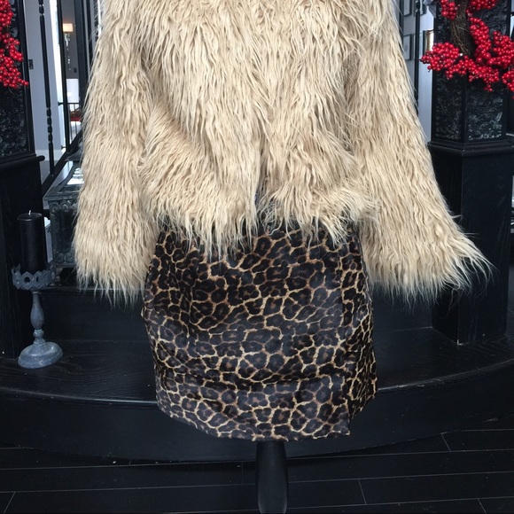 Cowhide skirt