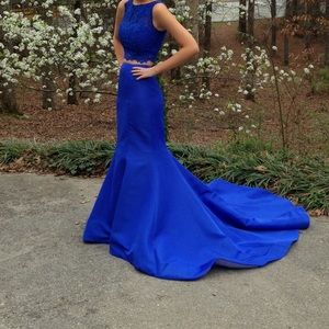 Sherri Hill two piece dress