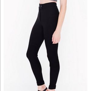 American Apparel riding pants - black