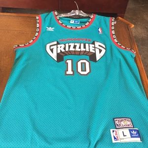 Mike Bibby Vancouver Grizzlies Jersey Mens Large