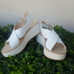 Zara crossover platform sandlas