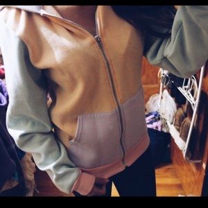 American Apparel Color Block Sweater