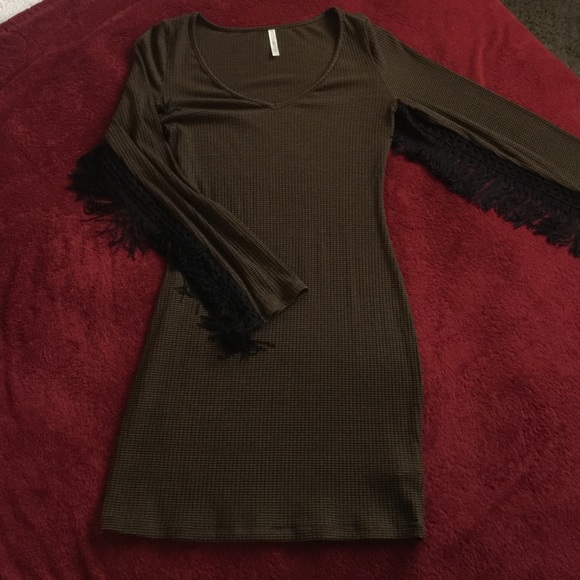 Free to Fly Dress w/ Fringes