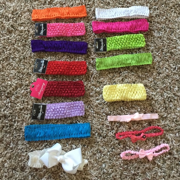 16 baby girl headbands