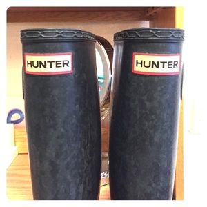 Size 8 Wide-Calf Hunter Boots