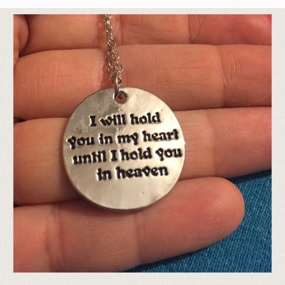 Jewelry - "I Will Hold You In My Heart..." Necklace❤️SALE