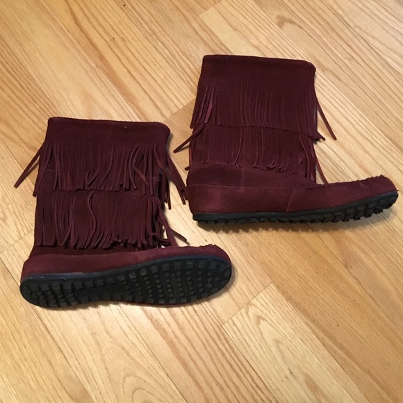 Minnetonka Fringed Boots