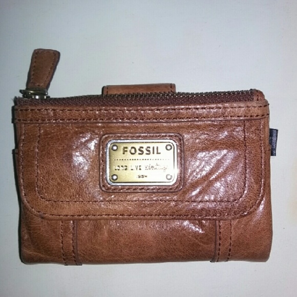 Very gently used fossil wallet