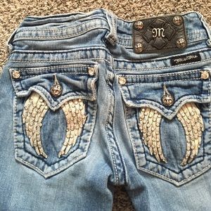 Miss Me boot cut jeans size 25