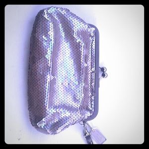 Authentic Coach Sequin pocketbook