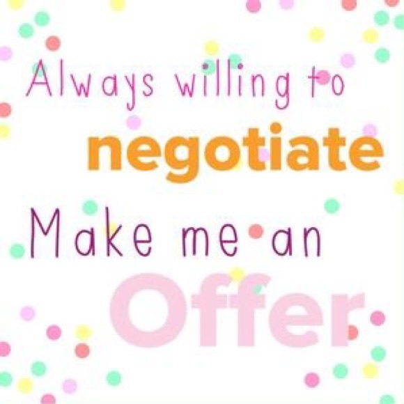 Taking reasonable offers