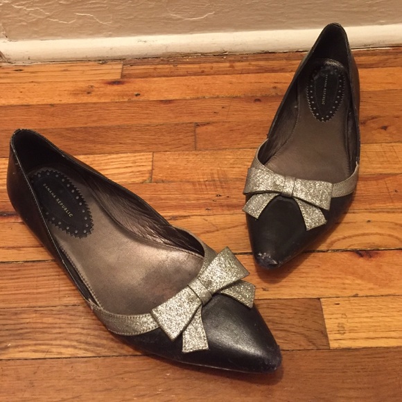 Silver bow flats