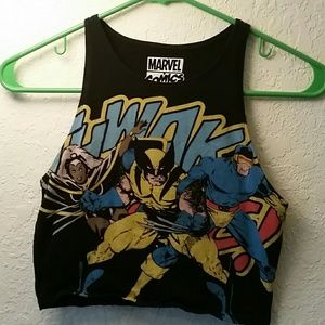 X-men crop top