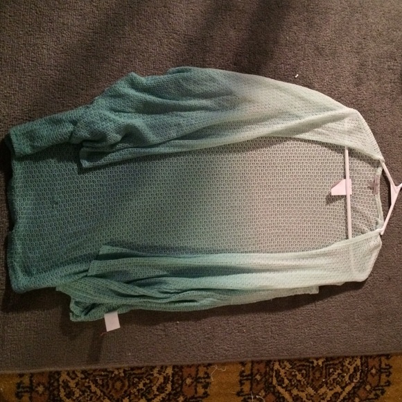 NWT blue ombré sweater