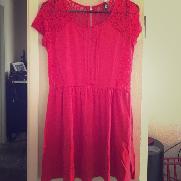 Red dress
