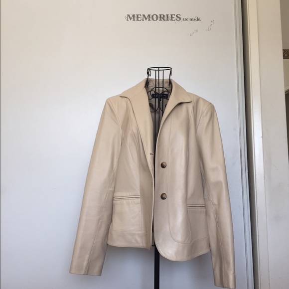 Genuine leather Jacket.