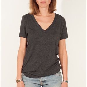 Dark Grey V-Neck