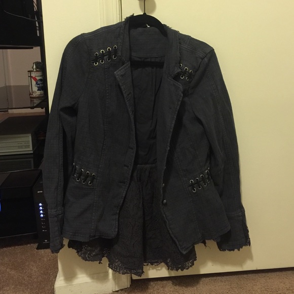 free people jacket. used once