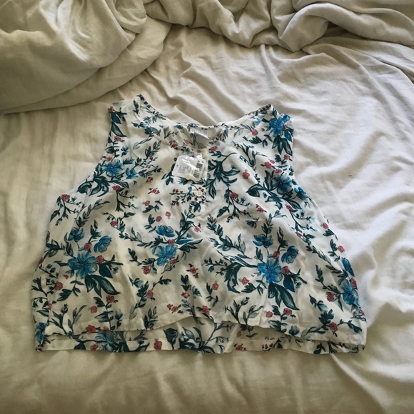 Flower Print Urban Outfitter Tank Top